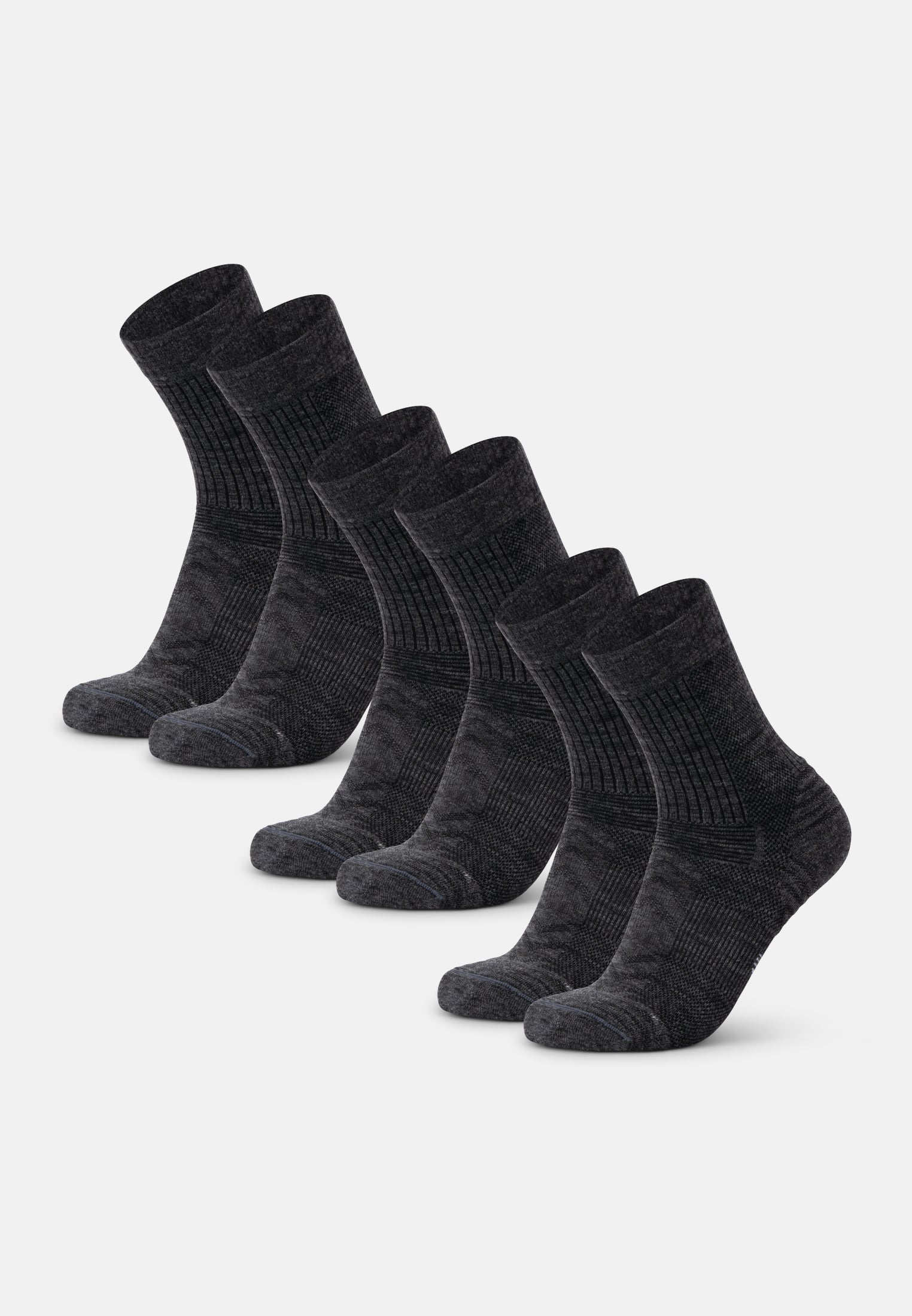 CHAUSSETTES DE RANDONNÉE EN LAINE MÉRINOS LÉGÈRES