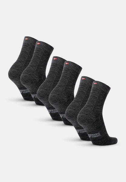 CHAUSSETTES DE RANDONNÉE EN LAINE MÉRINOS LÉGÈRES