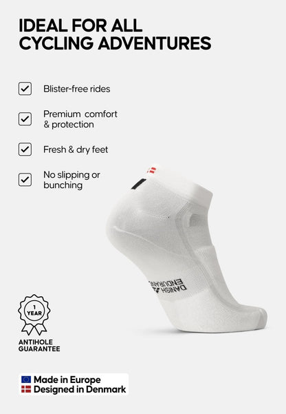 LOW - CUT CYCLING SOCKS - DANISH ENDURANCE