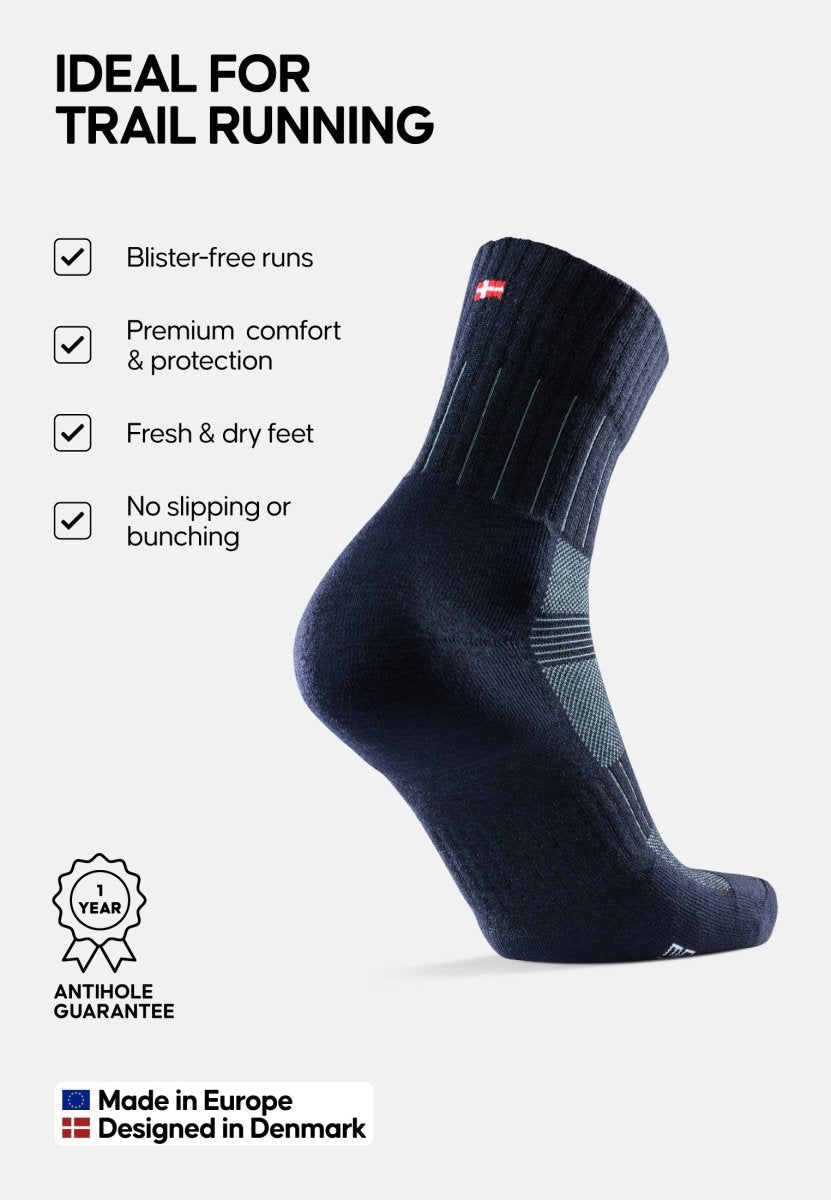 MERINO WOOL RUNNING SOCKS - DANISH ENDURANCE
