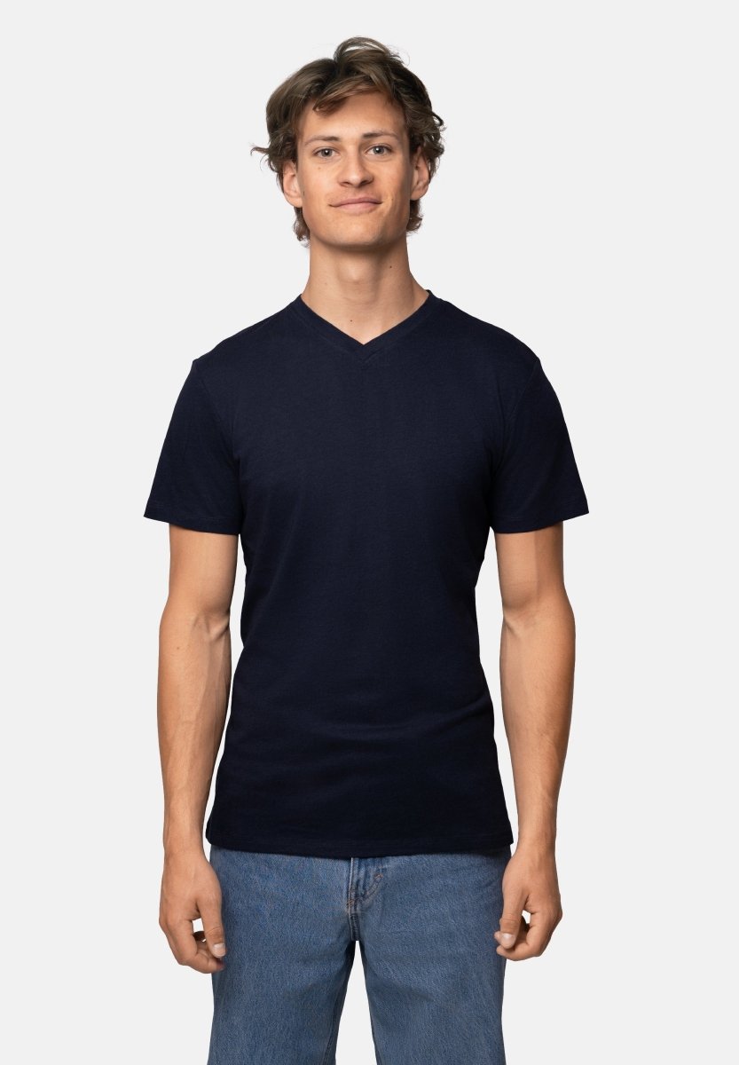 MODAL V - NECK T - SHIRT FOR MEN - DANISH ENDURANCE
