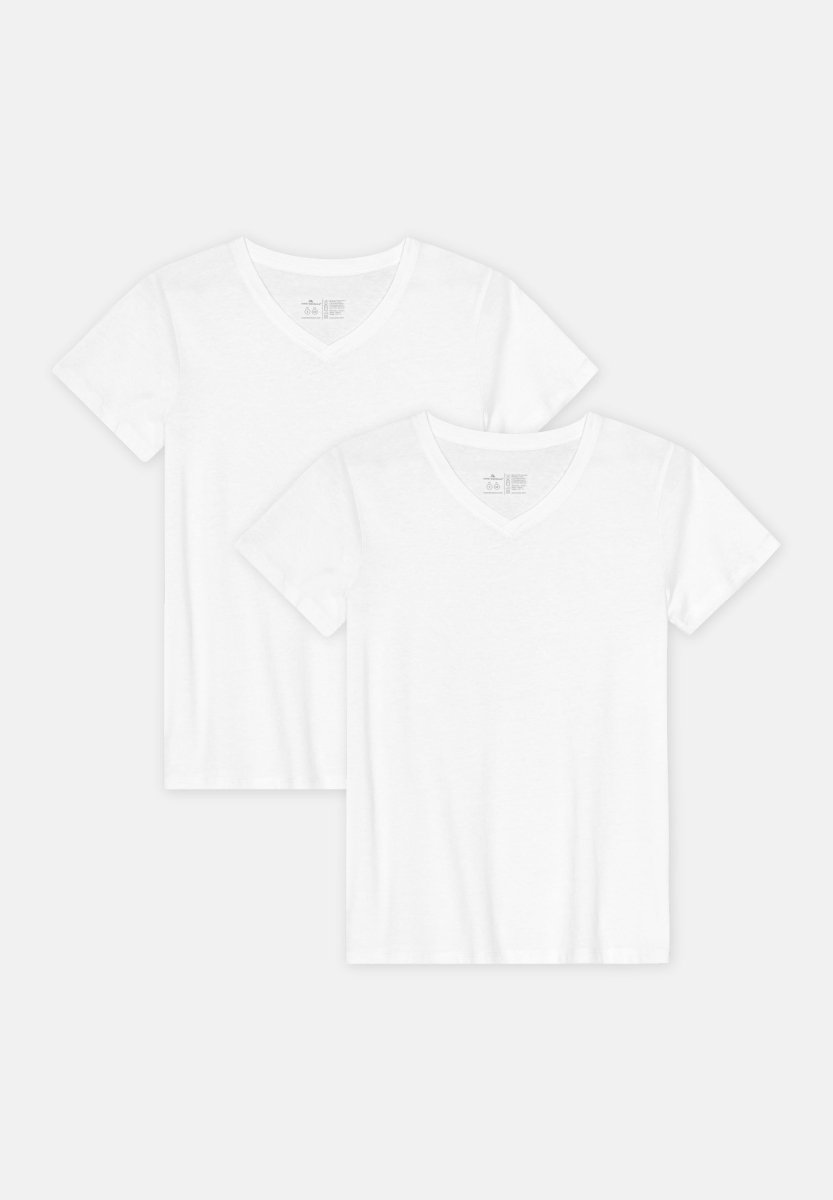 MODAL V NECK T - SHIRT FOR WOMEN - DANISH ENDURANCE